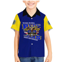 We Can We Will Buffalo Soldiers Family Matching Mermaid Dress and Hawaiian Shirt Ready and Forward