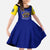 We Can We Will Buffalo Soldiers Family Matching Off The Shoulder Long Sleeve Dress and Hawaiian Shirt Ready and Forward