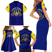 We Can We Will Buffalo Soldiers Family Matching Short Sleeve Bodycon Dress and Hawaiian Shirt Ready and Forward