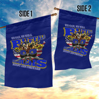 We Can We Will Buffalo Soldiers Garden Flag Ready and Forward