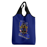 We Can We Will Buffalo Soldiers Grocery Bag Ready and Forward