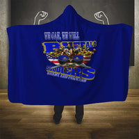 We Can We Will Buffalo Soldiers Hooded Blanket Ready and Forward