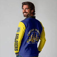 We Can We Will Buffalo Soldiers Long Sleeve Polo Shirt Ready and Forward