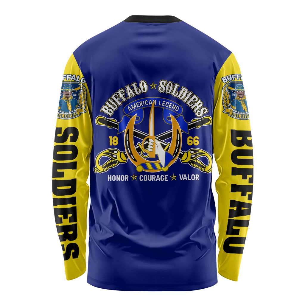 We Can We Will Buffalo Soldiers Long Sleeve Shirt Ready and Forward