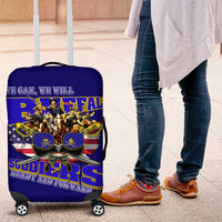 We Can We Will Buffalo Soldiers Luggage Cover Ready and Forward