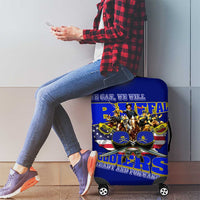 We Can We Will Buffalo Soldiers Luggage Cover Ready and Forward
