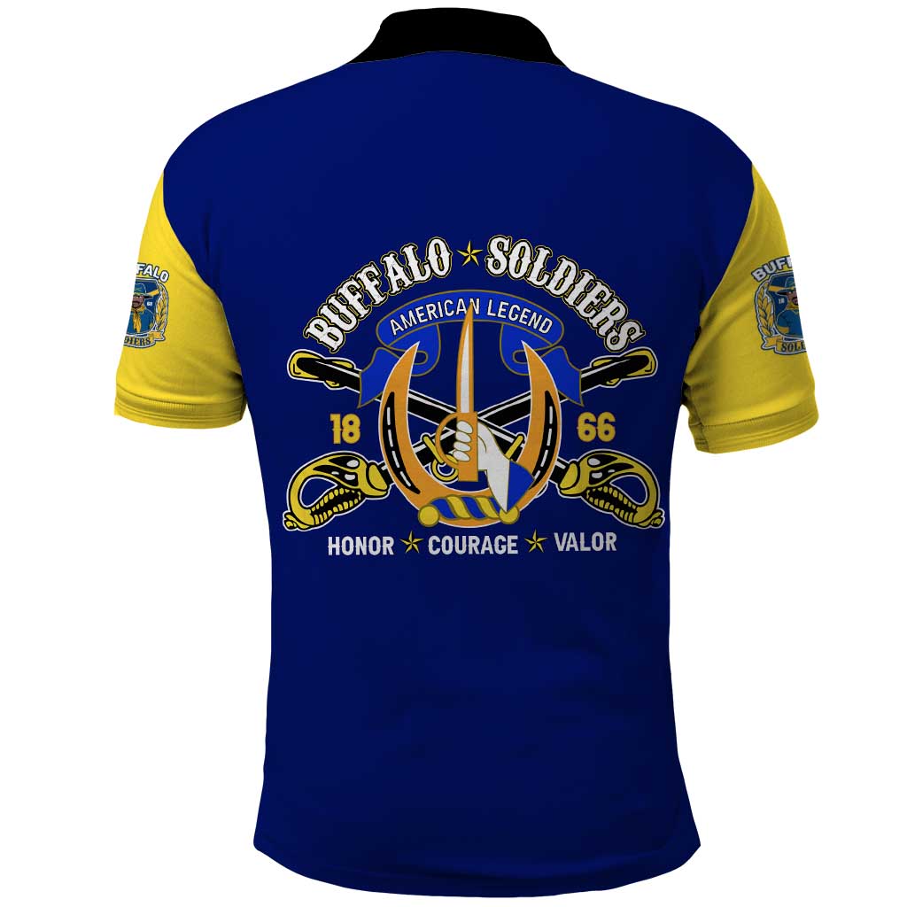 We Can We Will Buffalo Soldiers Polo Shirt Ready and Forward