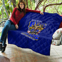 We Can We Will Buffalo Soldiers Quilt Ready and Forward
