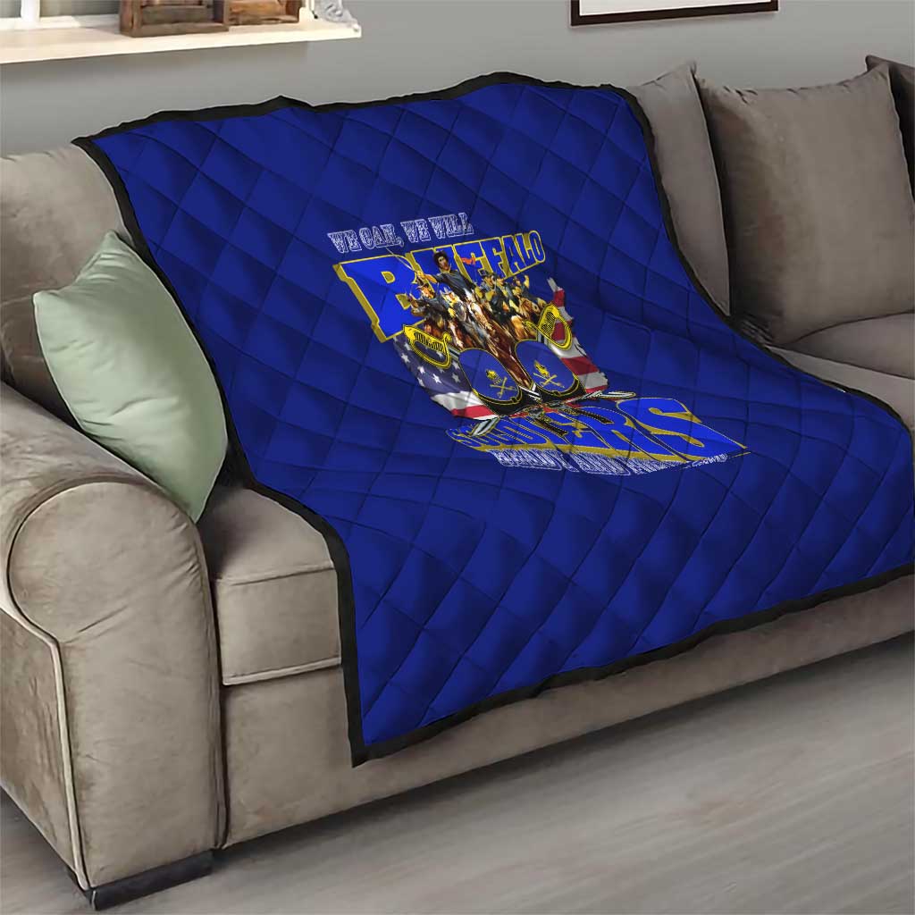 We Can We Will Buffalo Soldiers Quilt Ready and Forward