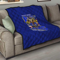 We Can We Will Buffalo Soldiers Quilt Ready and Forward