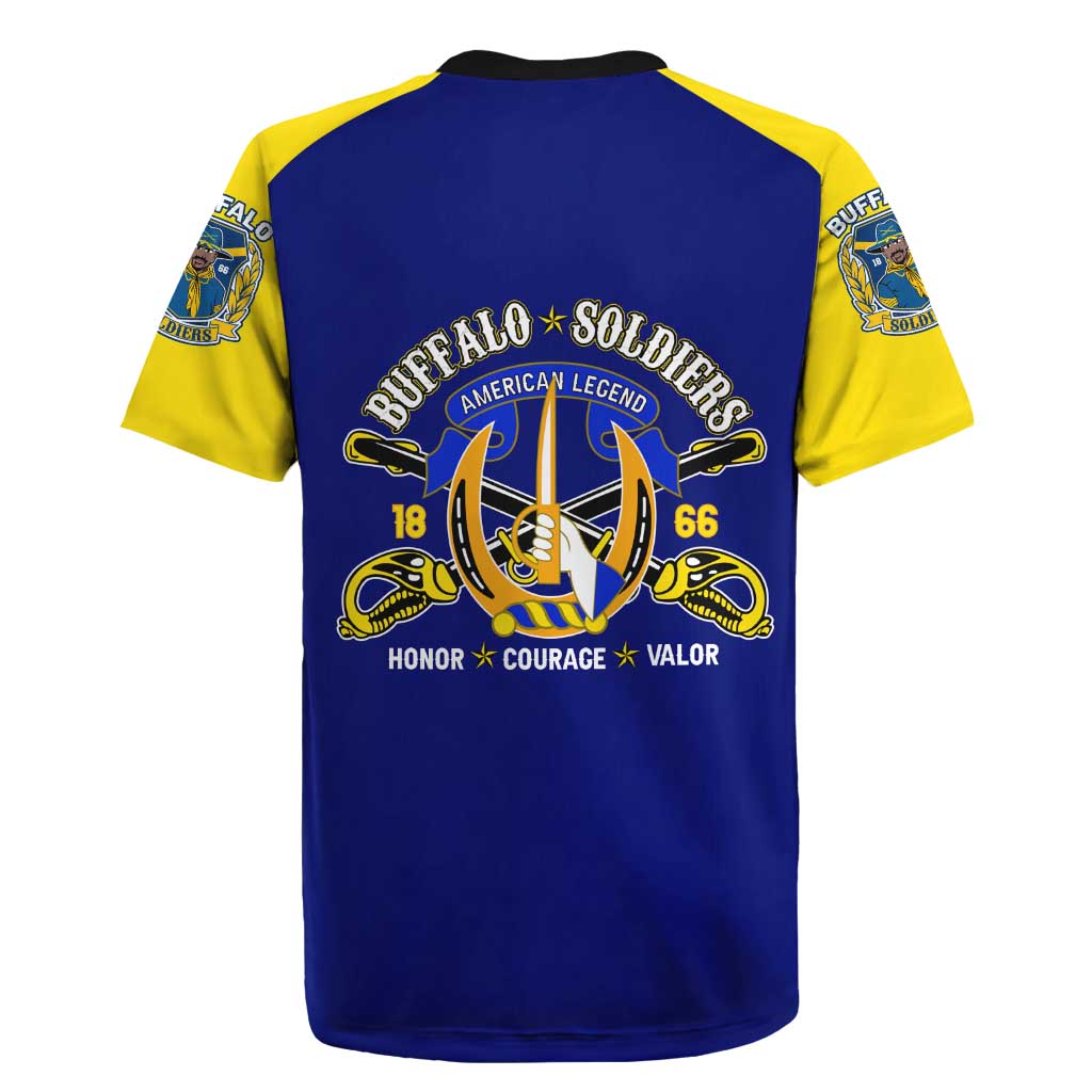 We Can We Will Buffalo Soldiers Rugby Jersey Ready and Forward