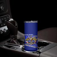 We Can We Will Buffalo Soldiers Skinny Tumbler Ready and Forward
