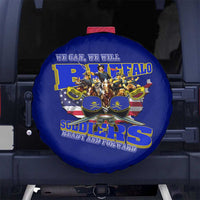 We Can We Will Buffalo Soldiers Spare Tire Cover Ready and Forward