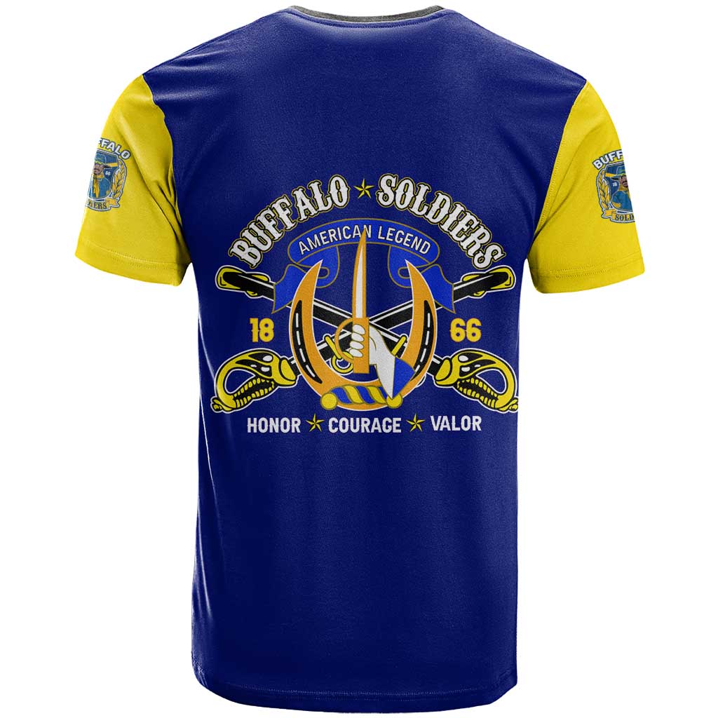 We Can We Will Buffalo Soldiers T Shirt Ready and Forward