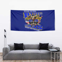 We Can We Will Buffalo Soldiers Tapestry Ready and Forward
