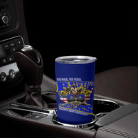 We Can We Will Buffalo Soldiers Tumbler Cup Ready and Forward
