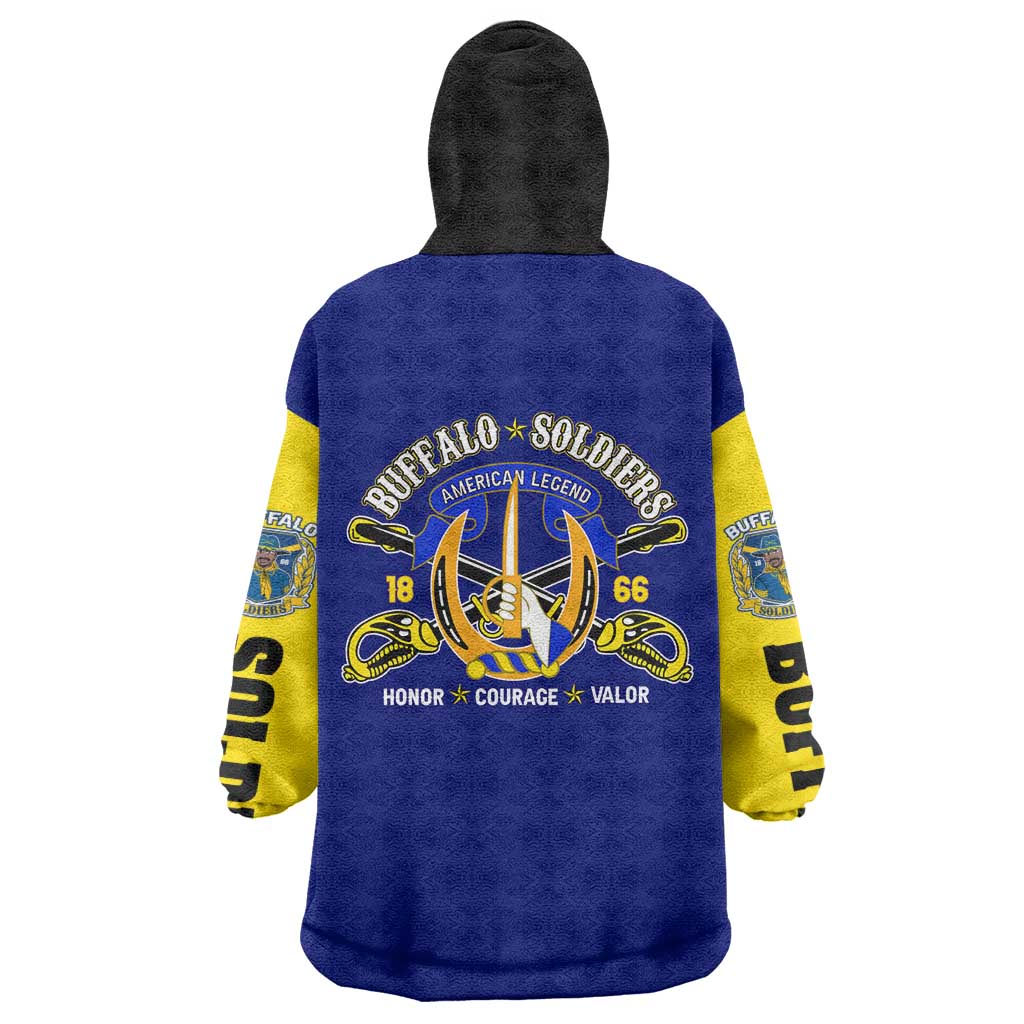 We Can We Will Buffalo Soldiers Wearable Blanket Hoodie Ready and Forward