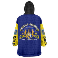 We Can We Will Buffalo Soldiers Wearable Blanket Hoodie Ready and Forward