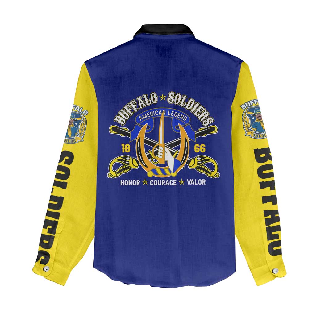 We Can We Will Buffalo Soldiers Women Casual Shirt Ready and Forward