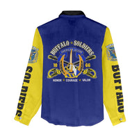 We Can We Will Buffalo Soldiers Women Casual Shirt Ready and Forward