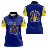 We Can We Will Buffalo Soldiers Women Polo Shirt Ready and Forward