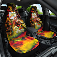 The Legend of Reggae Car Seat Cover Bob One Love Colorful Art
