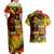 The Legend of Reggae Couples Matching Off Shoulder Maxi Dress and Hawaiian Shirt Bob One Love Colorful Art