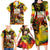 The Legend of Reggae Family Matching Long Sleeve Bodycon Dress and Hawaiian Shirt Bob One Love Colorful Art