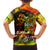 The Legend of Reggae Family Matching Off Shoulder Maxi Dress and Hawaiian Shirt Bob One Love Colorful Art