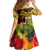 The Legend of Reggae Family Matching Off Shoulder Maxi Dress and Hawaiian Shirt Bob One Love Colorful Art