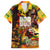 The Legend of Reggae Family Matching Off Shoulder Maxi Dress and Hawaiian Shirt Bob One Love Colorful Art