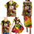 The Legend of Reggae Family Matching Puletasi and Hawaiian Shirt Bob One Love Colorful Art