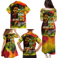 The Legend of Reggae Family Matching Puletasi and Hawaiian Shirt Bob One Love Colorful Art