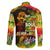 The Legend of Reggae Family Matching Short Sleeve Bodycon Dress and Hawaiian Shirt Bob One Love Colorful Art