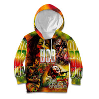 The Legend of Reggae Kid Hoodie Bob One Love Colorful Art