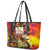 The Legend of Reggae Leather Tote Bag Bob One Love Colorful Art