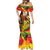 The Legend of Reggae Mermaid Dress Bob One Love Colorful Art
