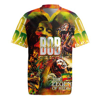 The Legend of Reggae Rugby Jersey Bob One Love Colorful Art