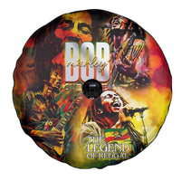 The Legend of Reggae Spare Tire Cover Bob One Love Colorful Art