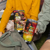 The Legend of Reggae Tumbler Cup Bob One Love Colorful Art