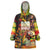 The Legend of Reggae Wearable Blanket Hoodie Bob One Love Colorful Art