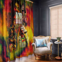 The Legend of Reggae Window Curtain Bob One Love Colorful Art