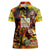 The Legend of Reggae Women Polo Shirt Bob One Love Colorful Art