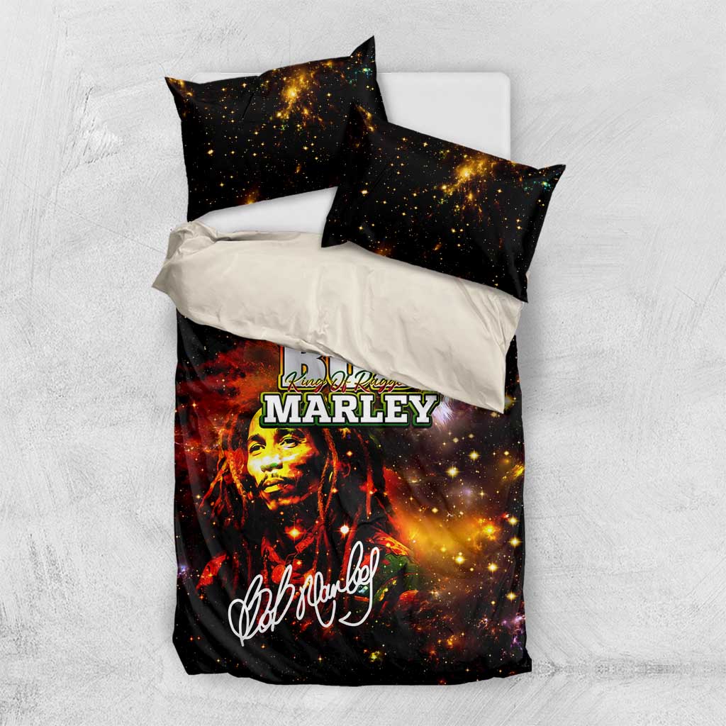 Bob King Of Reggae Bedding Set Rastafari Lion - You Never Know How Strong You Are