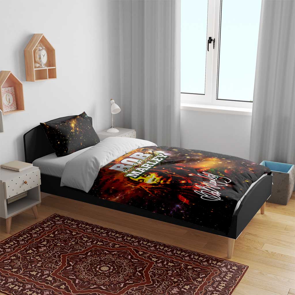 Bob King Of Reggae Bedding Set Rastafari Lion - You Never Know How Strong You Are