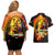 Bob King Of Reggae Couples Matching Off Shoulder Short Dress and Hawaiian Shirt Rastafari Lion - You Never Know How Strong You Are