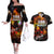 Bob King Of Reggae Couples Matching Off The Shoulder Long Sleeve Dress and Hawaiian Shirt Rastafari Lion - You Never Know How Strong You Are