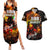 Bob King Of Reggae Couples Matching Summer Maxi Dress and Hawaiian Shirt Rastafari Lion - You Never Know How Strong You Are