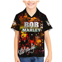 Bob King Of Reggae Family Matching Mermaid Dress and Hawaiian Shirt Rastafari Lion - You Never Know How Strong You Are