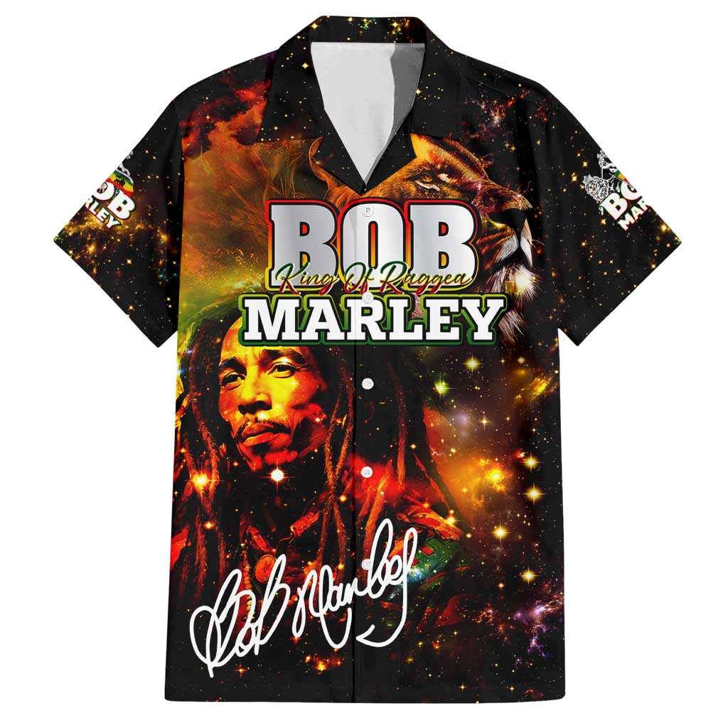 Bob King Of Reggae Family Matching Summer Maxi Dress and Hawaiian Shirt Rastafari Lion - You Never Know How Strong You Are